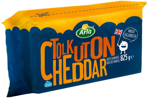 Arla Tolkuton Cheddar cheese 825g ( Lactose Free )