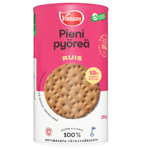 Vaasan Pieni Pyreä näkkileipä 250g.