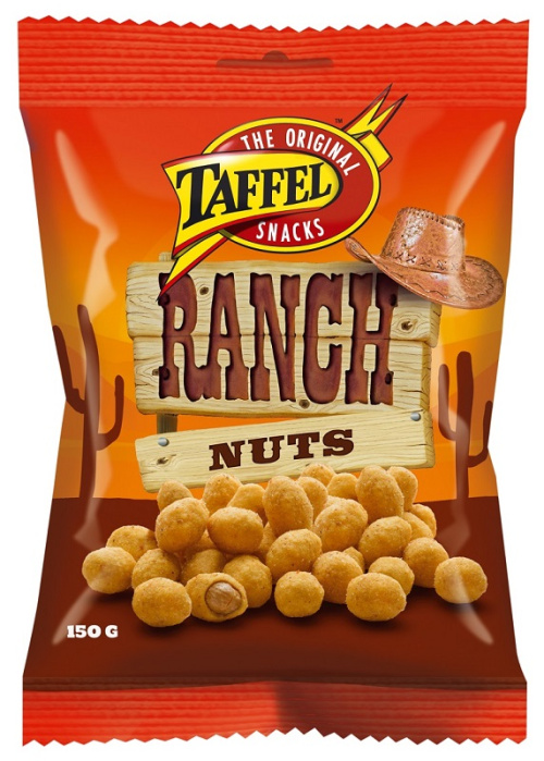 Taffel Ranch Nuts Арахис кайенский перцец-чеснок-паприка 150гр 