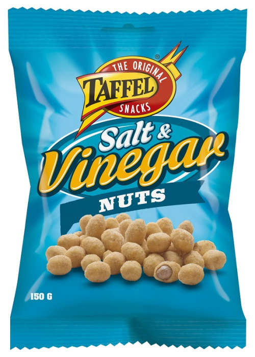 Taffel Salt & Vinegar Nuts Арахис с солью и уксусом 150 гр 