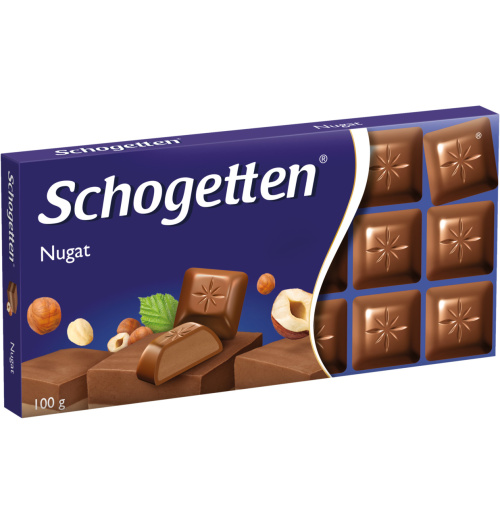 Schogetten Шоколадная нуга 100 г