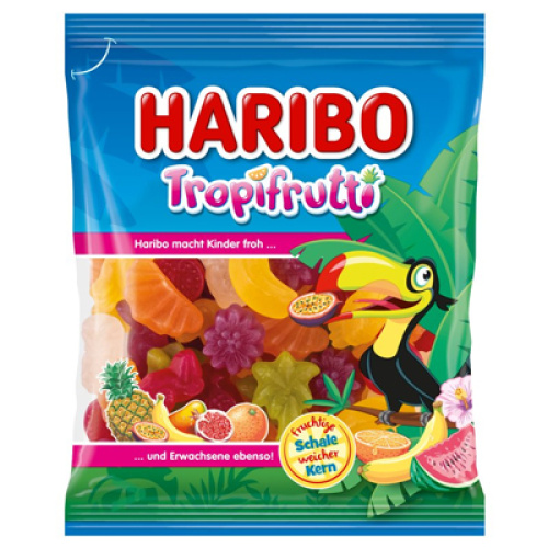 Haribo TropiFrutti Фруктовые жевательные конфеты 175г