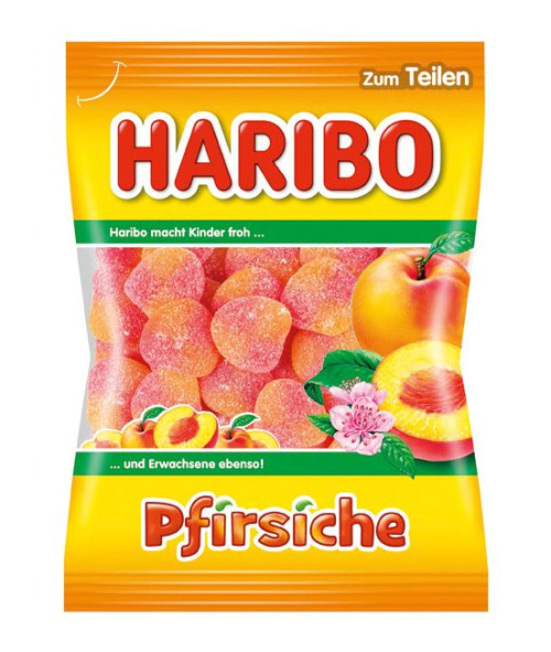 Haribo Жевательные конфеты Персик 175 г