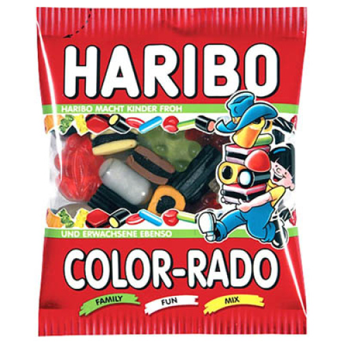 HARIBO Color-Rado Конфеты жевательные, 100гр.
