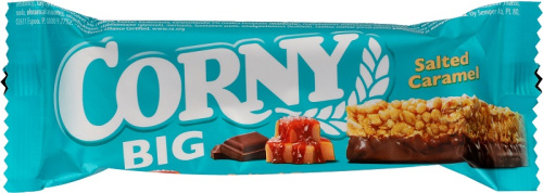 Corny BIG Батончик. Соленая карамель 40г