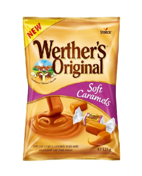 Werther's Original Мягкие Ириски 125г 