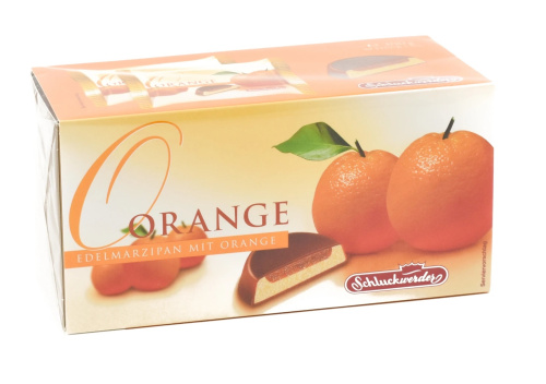 Schluckwerder Orange марципановый шоколад с апельсином 300 г 