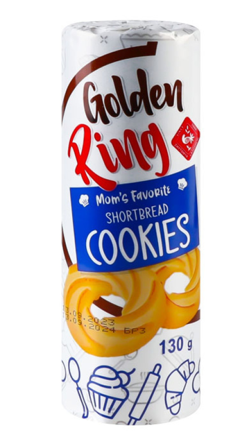 Печенье «Золотое кольцо», 130 г