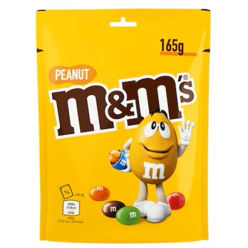 M&M's конфеты с арахисом 165 г  