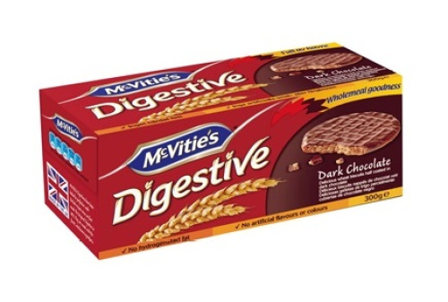 McVitie´s Digestive темный шоколад 300г