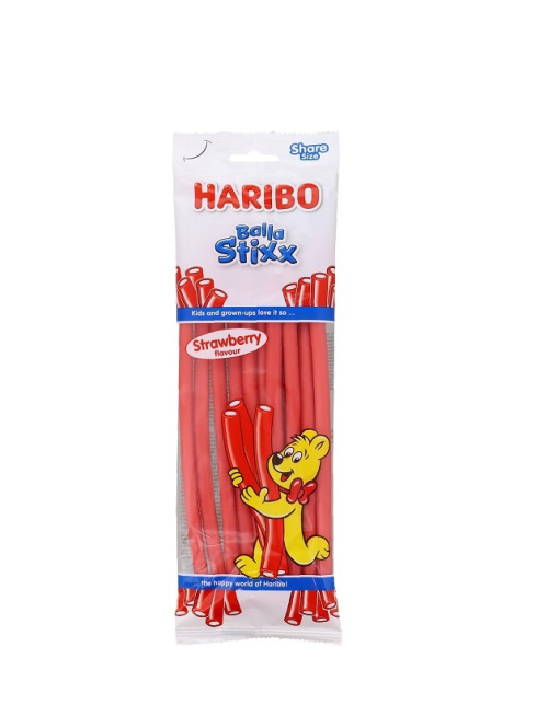 Haribo Balla Stixx Клубничные конфеты 140 г