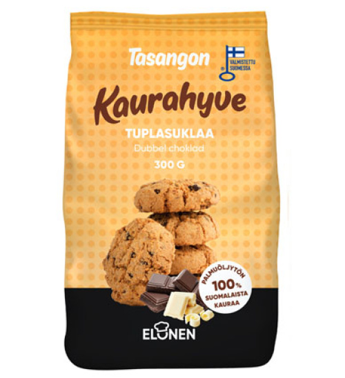 Tasangon Kaurahyve Овсяное печенье с шоколадом 300г 