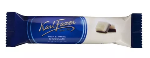 Fazer Молочный шоколад с белым шоколадом батончик 39г