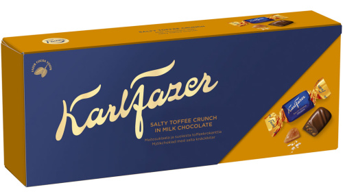 Karl Fazer Salty Toffee Crunch шоколадные пралине 250 г 