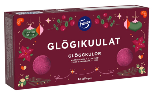 Конфеты Fazer Glögg Jellies в коробке, 260 г 