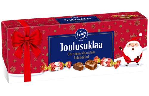 Рождественские шоколадные конфеты Fazer Joulusuklaa, 295 г 