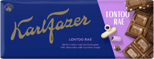 Fazer Молочный шоколад с лакричным драже 180г 