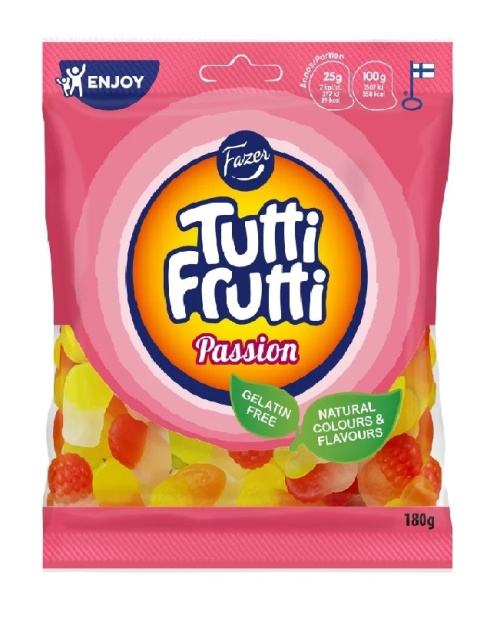 Fazer Tutti Frutti Passion Жевательные конфеты 180г