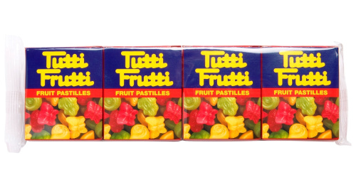 Tutti Frutti Фруктовые пастилки 4 упаковки по 68 г