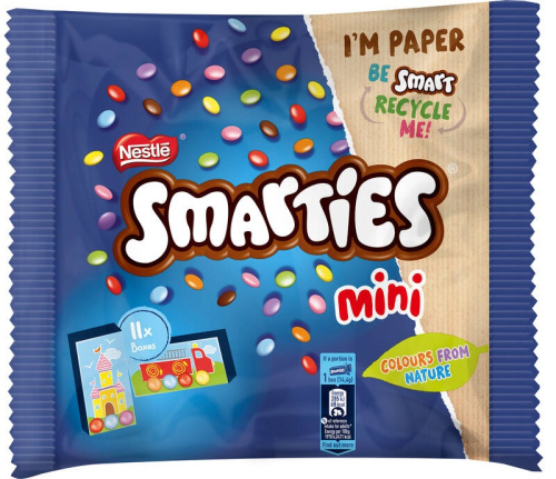 Nestle Smarties Mini Шоколадное драже 158г 