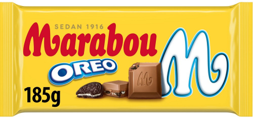 Крошки из молочного шоколада Marabou с печеньем Oreo 185 г 