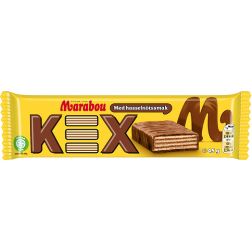 Шоколадный батончик Marabou Kex, 45 г 