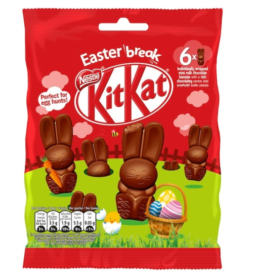 KitKat Шоколадный пакетик 66г