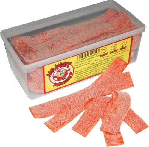 King Regal Candy конфеты клубничные в виде полосок 300 г