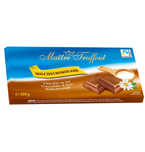 Maitre Truffout Молочный шоколад 100г
