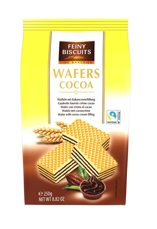 Feiny Bicuits Вафли с начинкой из какао 250г