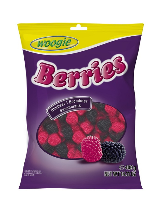 Woogie фруктовые конфеты с ягодами 400 г