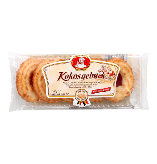 Pâtisserie Mathéo Кокосовое пирожное с фруктовой начинкой 200 г
