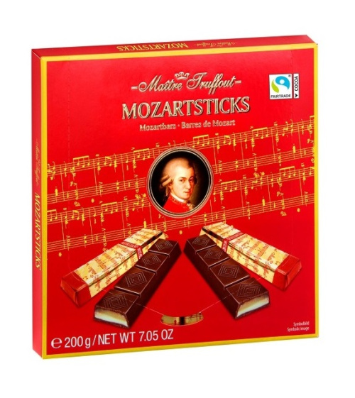 Моцарт Марципан и темный шоколад 200 г