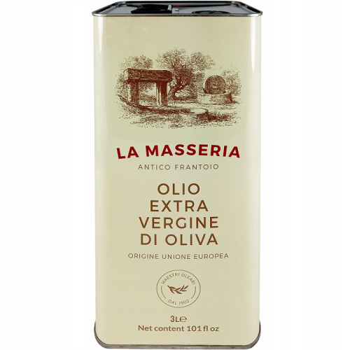 La Masseria оливковое масло первого отжима 3 л