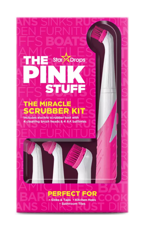 Pink Stuff Sonic Scrubber &#1053;&#1072;&#1073;&#1086;&#1088; &#1095;&#1080;&#1089;&#1090;&#1103;&#1097;&#1080;&#1093; &#1097;&#1077;&#1090;&#1086;&#1082;&#160;
