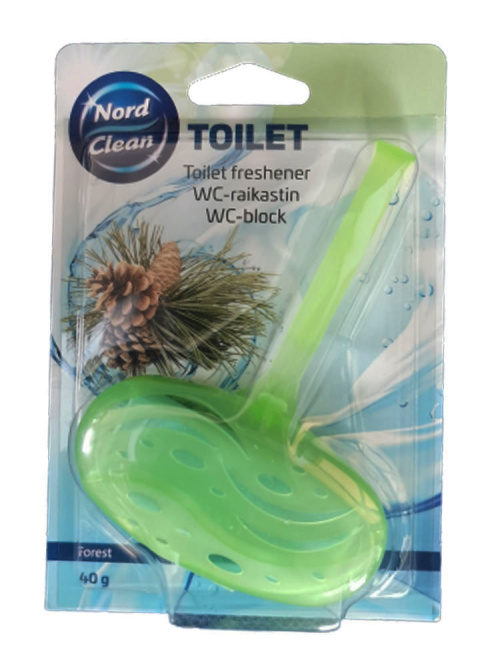 Nord Clean Туалетный освежитель Лесной аромат 40г