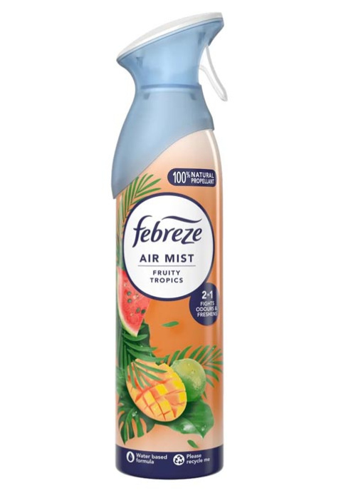 Аэрозольный освежитель воздуха Febreze Фруктовые тропики 185 мл 