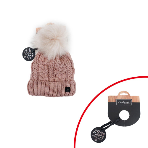 ANTONIO Шапка женская с флисом внутри