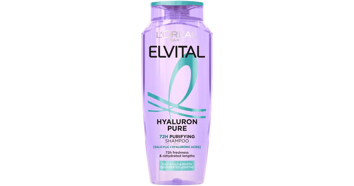 L'Oréal Paris Elvital Hyaluron Pure shampoo kosteutta kaipaaville hiuksille 250ml