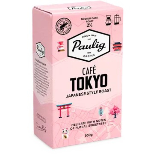 Кофе Paulig Café Tokyo фильтр-молот 500г 