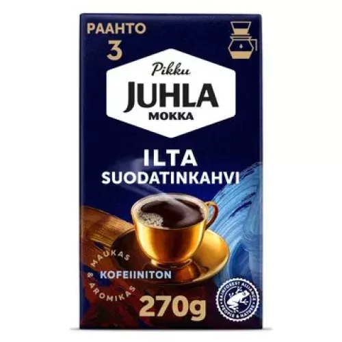 Paulig Juhla Ilta decaffeneited 270g