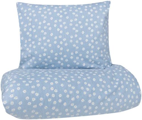 Дополнительный комплект постельного белья Daisy 150x210 см, синий. 