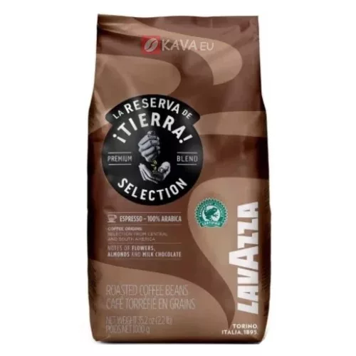 Кофе Lavazza Tierra в зернах 1кг. 