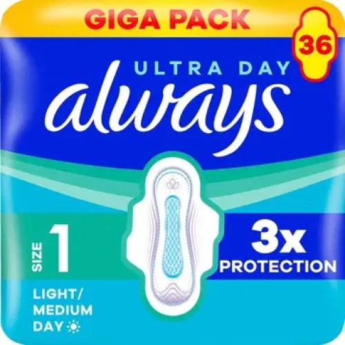 Always Pad 36pcs Ultra Normal 1 Wings