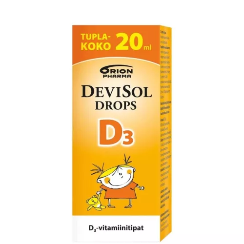 DEVISOL DROPS D3 TUPLAKOKO 20 ml TRE