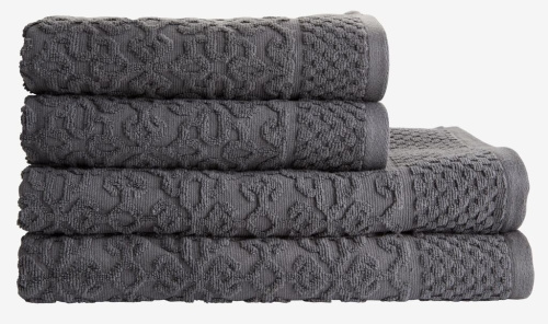 Полотенце для рук СТИДСВИГ 50х70 асфальт KRONBORG 