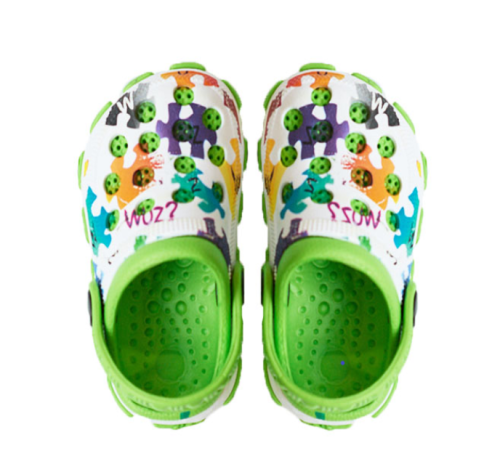 Детские сандалии 24-29 мозаика зеленая