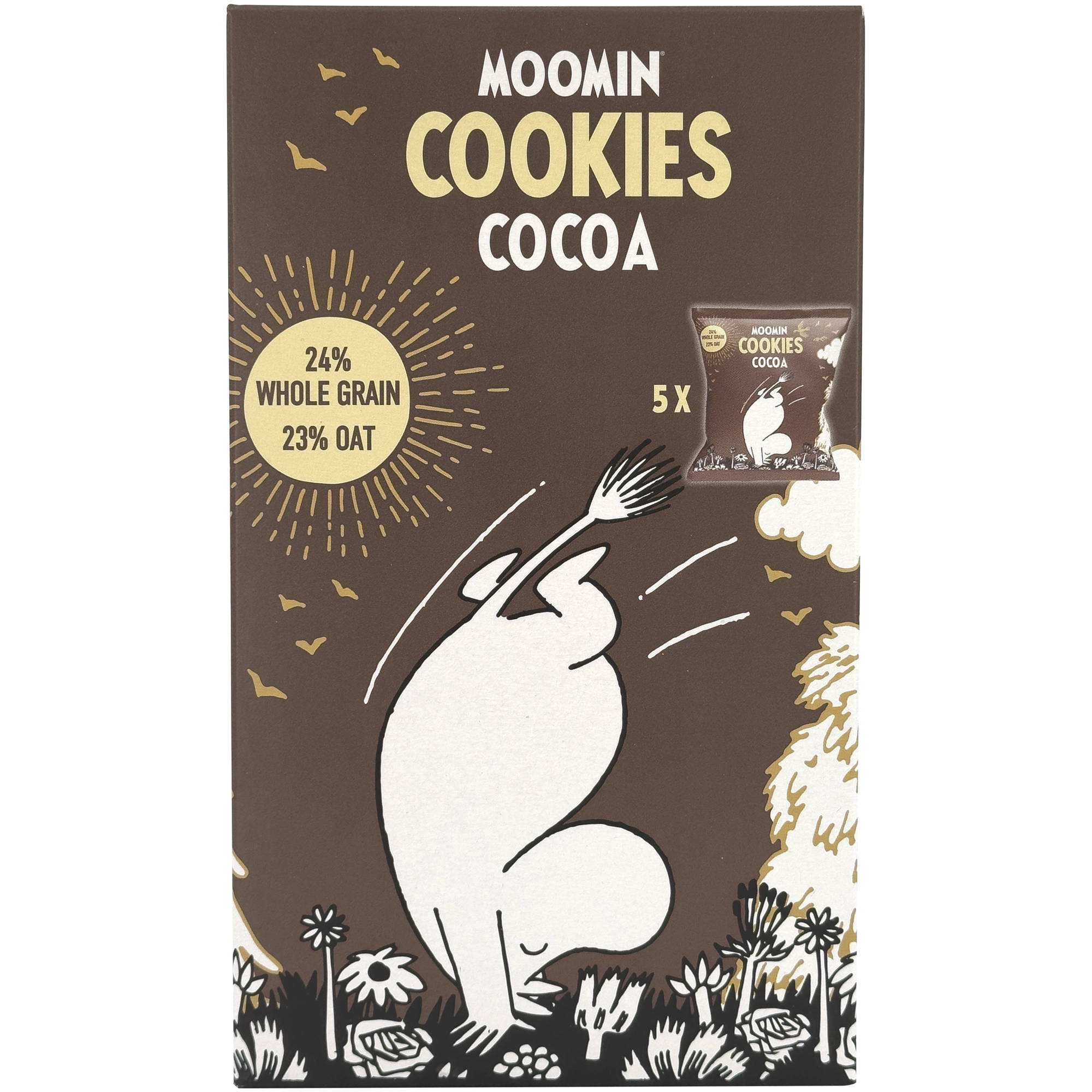 Moomin Kids Cookies Cocoa 5x20g