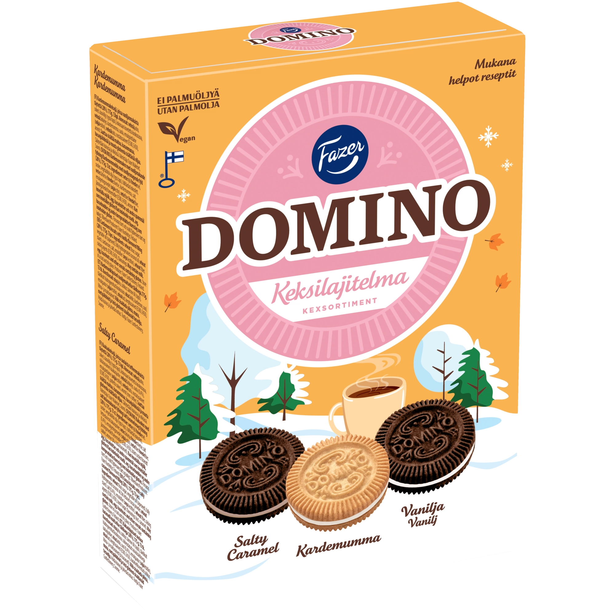Fazer Domino Keksilajitelma 525g