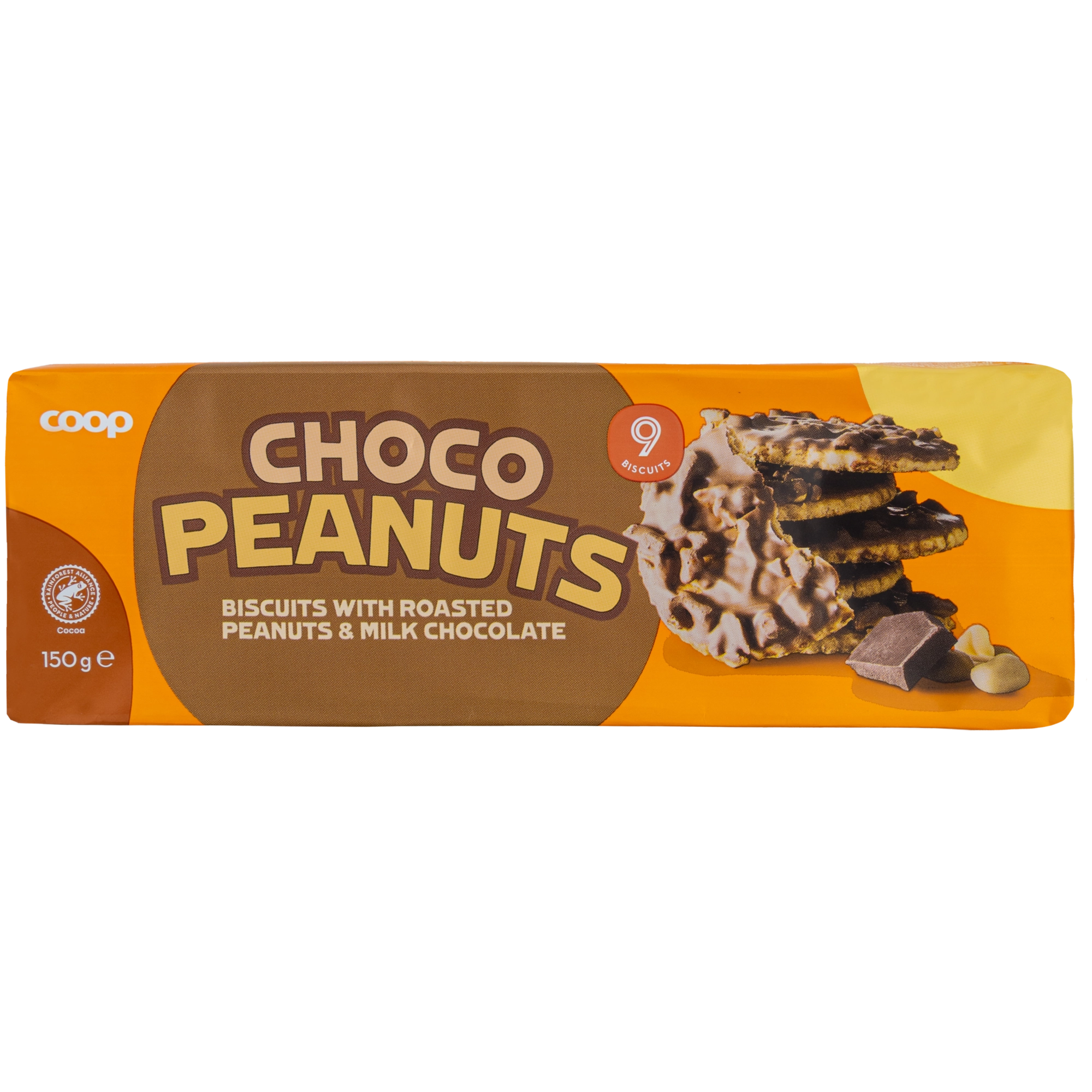 Coop maapähkinä-suklaapikkuleipä 150 g